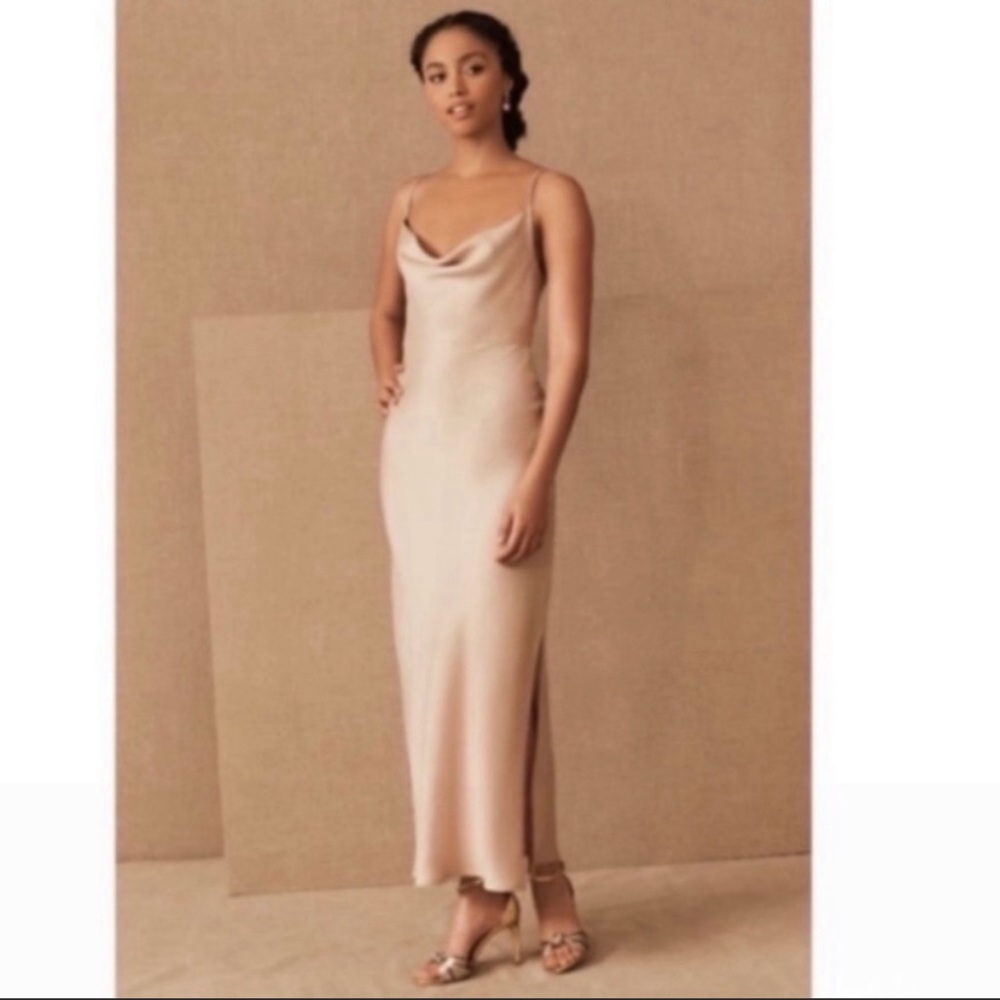 Sachin + Babi Pink Satin Dress - Picture 2 of 11